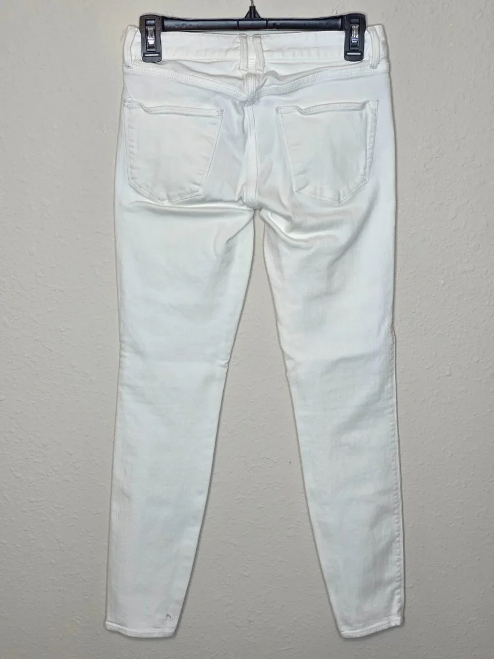 Madewell Skinny Ankle White Jeans, Size 24